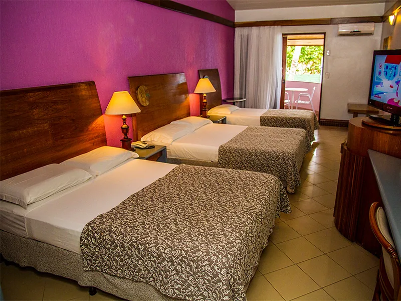 Apartamento Grand Standard do Resort Arcobaleno, com três camas